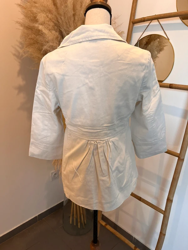Veste légère blanche - photo numéro 4