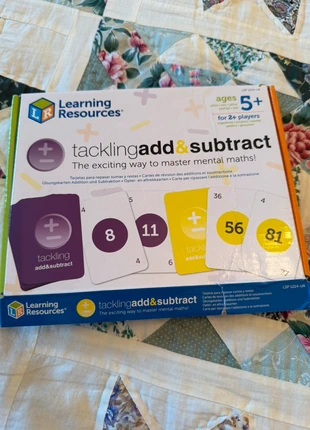Learning resources tackling add & subtraction, brand: Learning Resources, condition: Very good, size: One size, £7.00, £7.86 includes Buyer Protection
