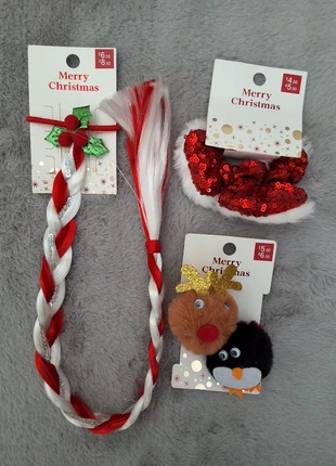 Girls bundle of Christmas novelty hairbands scrunchie, brand: Tesco F&F, condition: New with tags, £3.00, £3.54 includes Buyer Protection
