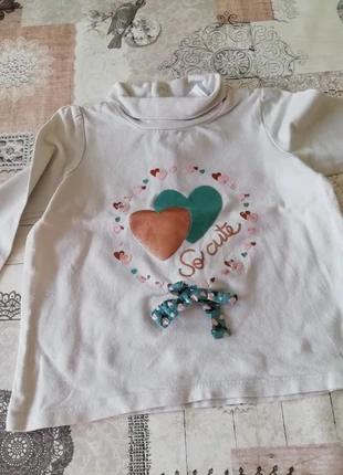 Haut col roulé taille 18 mois , merk: TEX, staat: Veelgebruikt, maat: 12-18 maanden / 80 cm, € 2,00, € 2,80 inclusief Kopersbescherming