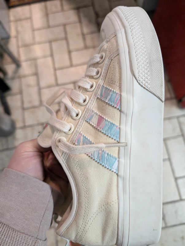 Adidas Sneaker beige Rainbow