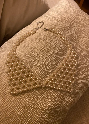 Collier de perle blanc col claudine , état: Très bon état, 6,00 €, 7,00 € Protection acheteurs incluse