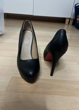 Schwarze High Heels, marque: Always, état: Satisfaisant, taille: 41, 5,00 €, 5,95 € Protection acheteurs incluse