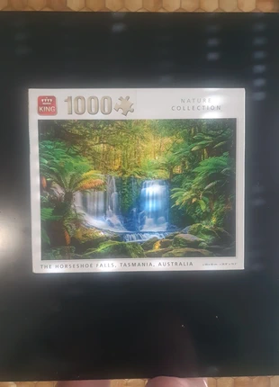 Puzzle neuf 1000p Les chutes horseshoe, marque: King, état: Neuf avec étiquette, 4,00 €, 4,90 € Protection acheteurs incluse