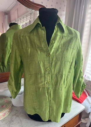 Groene blouse van Sedy, merk: sedy, staat: Heel goed, maat: XL / 42 / 14, € 8,50, € 9,63 inclusief Kopersbescherming
