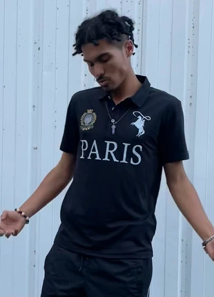 Polo noir Y2K Chief Keef 2015 rap drip Paris cavalier streetwear vintage hip hop, marca: y2k, estado: Muy bueno, tamaño: M, 35,90 €, 38,40 € Protección al comprador Pro incluida