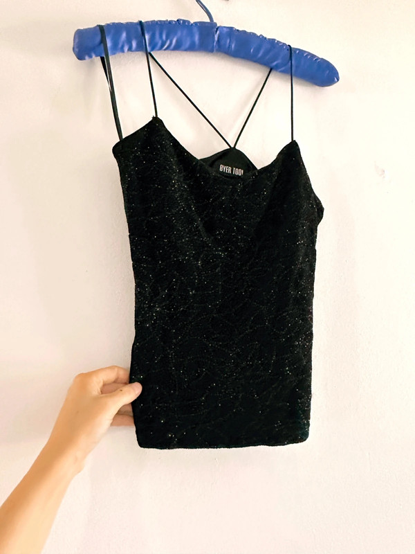 Vintage 90’s Byer • Sparkle Crop Top 1