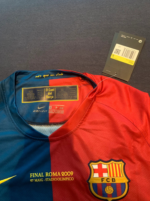 Camiseta FC Barcelona 2008/2009 Final Champions 4