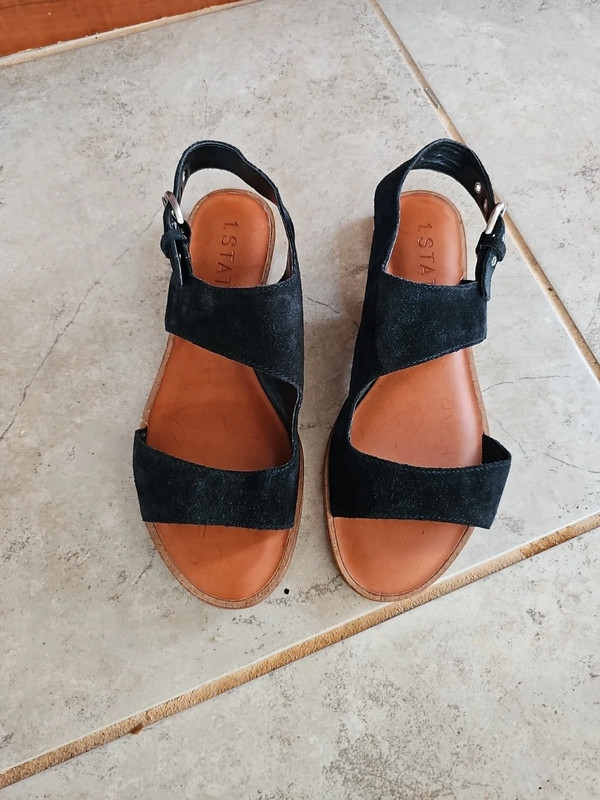 Nwot 1.State Calen Suede Leather Sandals Size 8 5