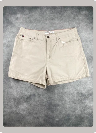 Short Tommy Hilfiger Femme Crème - Taille M = FR 38 - Parfait pour l’été, merk: Tommy Hilfiger, staat: Heel goed, maat: M / 38 / 10, € 14,00, € 15,40 inclusief Kopersbescherming
