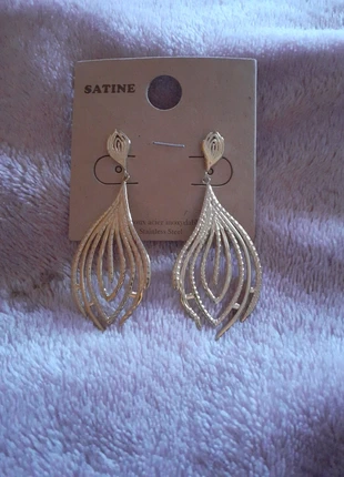 Boucles d'oreilles acier inoxydable , brand: Satine, condizioni: Nuovo con cartellino, €7.00, €8.05 include la Protezione acquisti