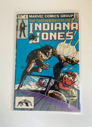 Vintage Indiana Jones Comic #6 (Marvel 1983), condition: Very good, £4.80, £5.48 includes Buyer Protection