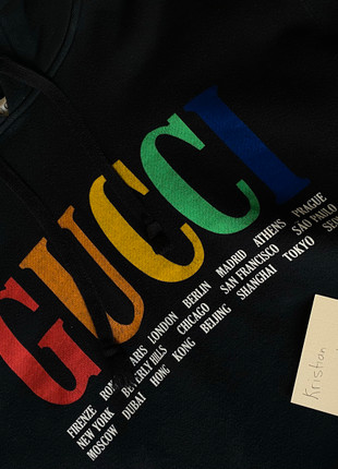 Gucci top cities hoodie