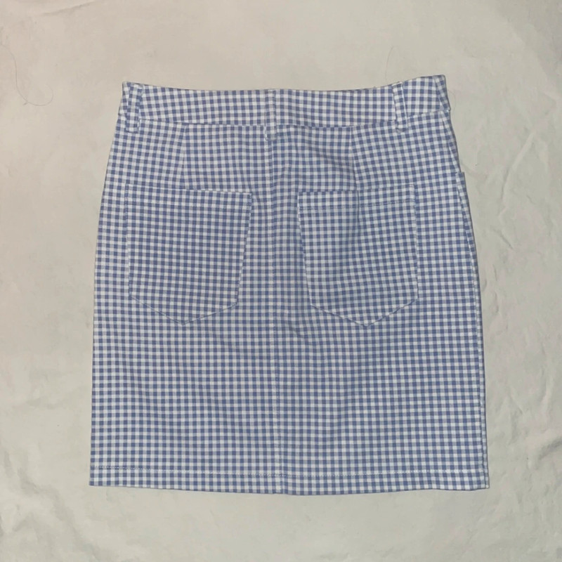 Forever21 Lavender Plaid Skirt 2