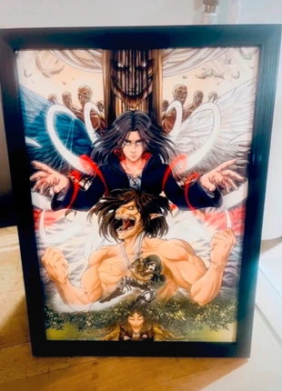 Cadre l’attaque des titans, marke: Attack On Titan, zustand: Sehr gut, 6,00 €, 7,00 € beinhaltet Vinted-Käuferschutz Pro
