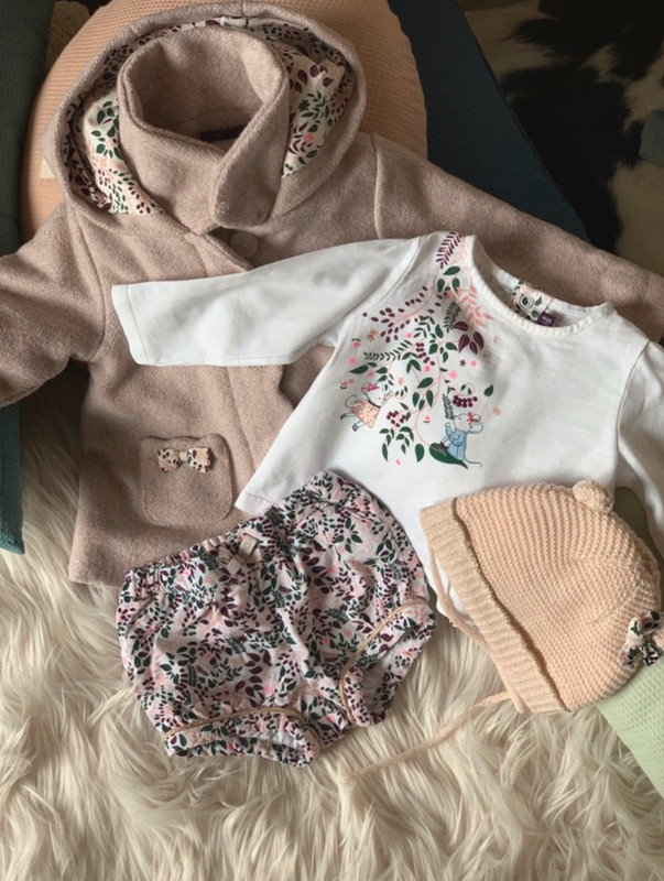 6 mois bébé fille ensemble sergent major blouse et short - Sergent