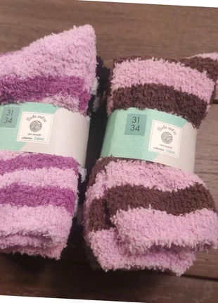 Lot 4 paires de chaussettes pilou pilou anti dérapantes pointure 31/34, condition: Very good, size: EU 31 - 33, €3.00, €3.85 includes Buyer Protection