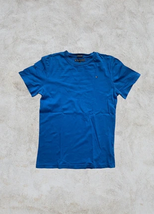 Tommy Hilfiger T-Shirt Jungen - Blau, merk: Tommy Hilfiger, staat: Heel goed, maat: S, € 8,00, € 9,10 inclusief Kopersbescherming