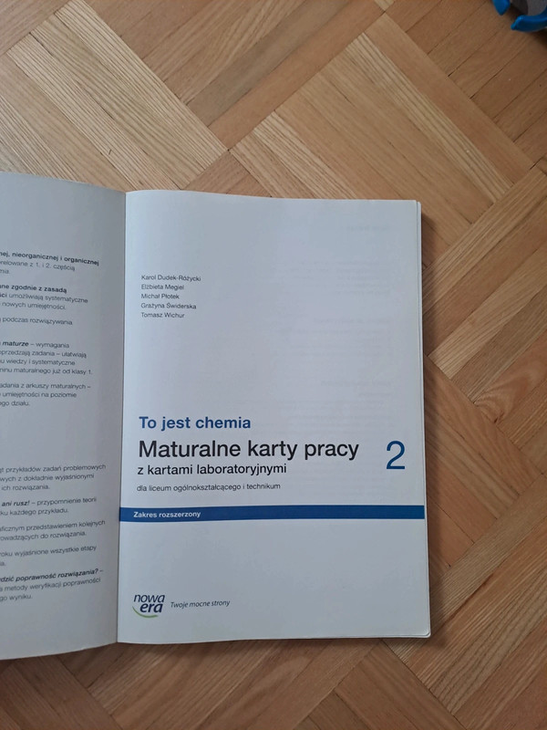 To Jest Chemia Maturalne Karty Pracy 1 Zakres Rozszerzony Odpowiedzi To jest chemia 2 maturalne karty pracy z kartami laboratoryjnymi zakres