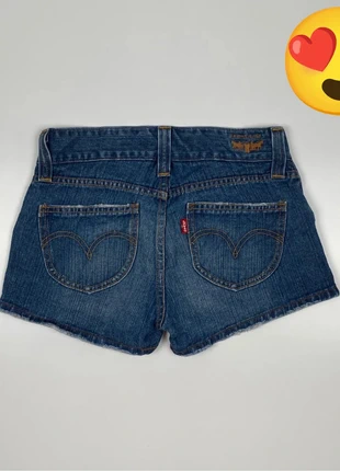 Short Taille Haute Levis Marine taille W22/FR32, merk: Levi Strauss & Co., staat: Heel goed, maat: XXS / 32 / 4, € 6,99, € 8,04 inclusief Kopersbescherming Pro