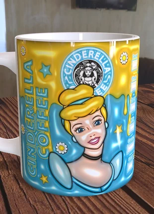 Cinderella Coffee Mug – Magical Design for Princess Fans, marque: Mug, état: Neuf sans étiquette, 8,50 €, 9,63 € Protection acheteurs incluse