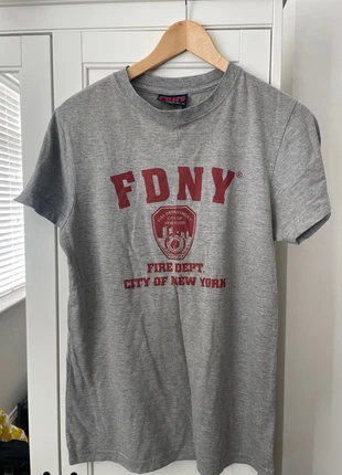 FDNY grey top, brand: FDNY, condition: Good, size: S / UK 8-10, £3.00, £3.85 includes Buyer Protection