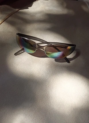 Lunettes de soleil style y2k avec reflet femme et homme, brand: y2k, condition: Very good, €5.00, €5.95 includes Buyer Protection