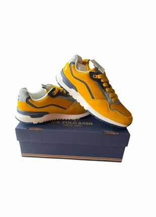 Baskets à lacets jaune moutarde 37 us polo Assn neuf avec étiquette, brand: U.S. Polo Assn., condition: New with tags, size: 37, €30.00, €32.20 includes Buyer Protection Pro