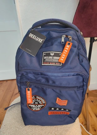 Sac à dos Deeluxe bleu marine – style militaire tendance & robuste, marque: Deeluxe, état: Neuf avec étiquette, 20,00 €, 21,70 € Protection acheteurs incluse