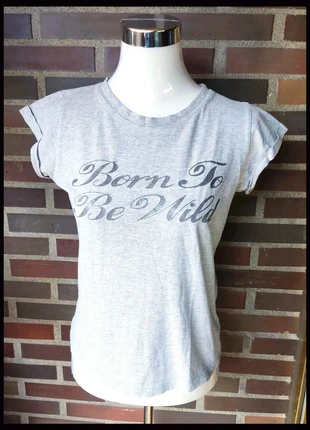 Camiseta Born to be Wild talla L/XL, marca: Secret Possessions, estado: Muito bom, tamanho: L / 40 / 12, €7.00, €8.05 inclui Proteção do Comprador
