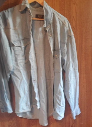 Chemise en jean, marque: Lee Sanforized, état: Neuf sans étiquette, taille: L, 10,00 €, 11,20 € Protection acheteurs incluse