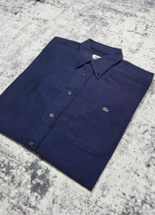 Chemise Lacoste S 38 Bleu Marine Vintage Old Money Retro Collector Y2k, brand: Lacoste, condition: Very good, size: S, €35.00, €37.45 includes Buyer Protection Pro