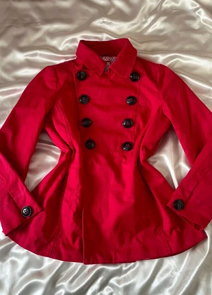 Caban rouge à boutons Y2K officecore style, brand: Vintage Dressing, condition: Good, size: L / 40 / 12, €19.00, €20.65 includes Buyer Protection Pro