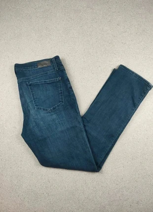 Jean slim stretch | DKNY Jeans | bleu marine patiné | US10 L30 (40FR) Femme, marke: DKNY, zustand: Sehr gut, größe: L / 40 / 12, 20,00 €, 21,70 € beinhaltet Vinted-Käuferschutz Pro