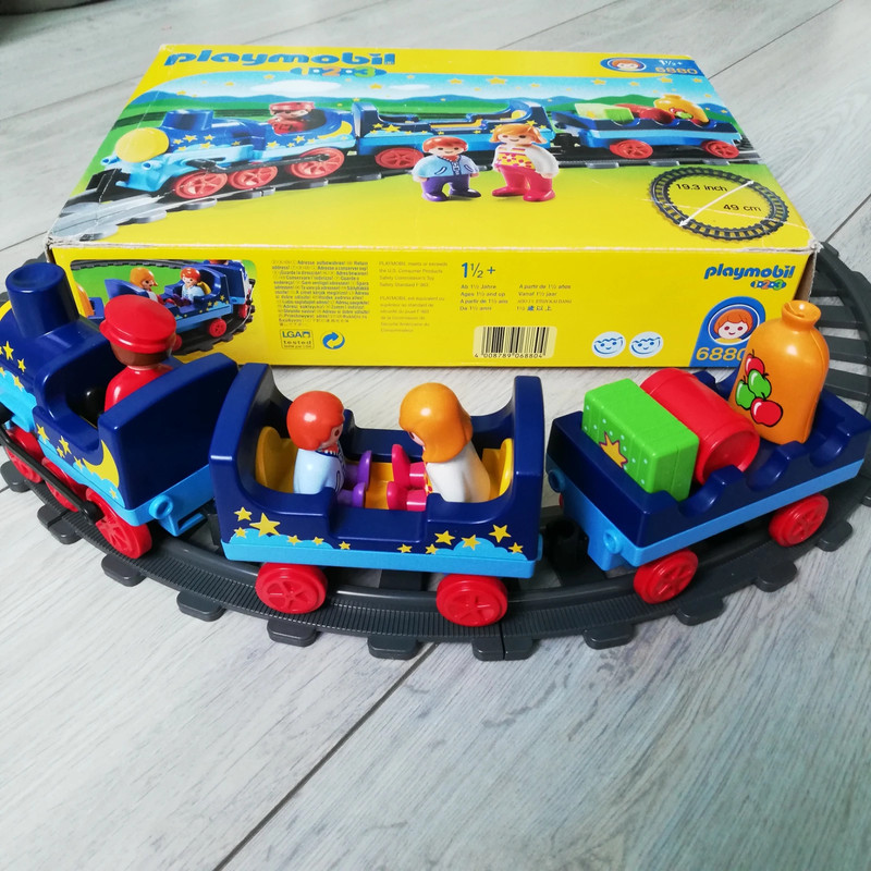Train playmobil 123
