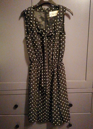 Vintage Polka Dot navy and white dress Size 8, brand: Vintage Dressing, condition: Good, size: S / 8, £12.00, £13.30 includes Buyer Protection