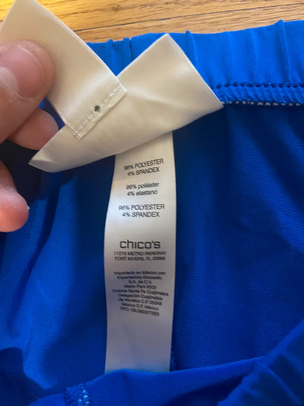 Chicos Blue Dress Pants 4