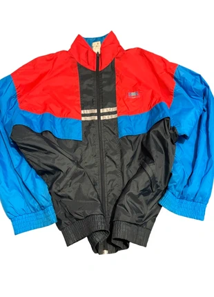 Veste vintage Puma 90s , Rouge noir & bleu Taille 8 macht’s mit Qualität”, merk: Puma, staat: Heel goed, maat: M, € 70,00, € 74,20 inclusief Kopersbescherming