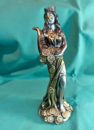 Figura resina diosa fortuna, marca: Ideal, estado: Nuevo con etiquetas, 23,00 €, 24,85 € Protección al comprador incluida