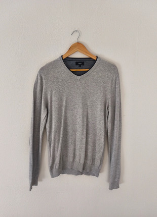 Pull col V gris jules taille M homme, marca: Jules, estado: Muito bom, tamanho: M, €3.00, €3.85 inclui Proteção do Comprador