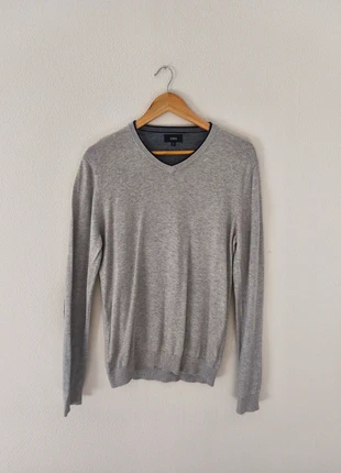 Pull col V gris jules taille M homme, marque: Jules, état: Très bon état, taille: M, 3,00 €, 3,85 € Protection acheteurs incluse