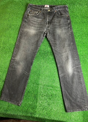 Levi’s 501 Dark Grey Original Fit Jeans Size W34 L34 – Vaqueros Levi’s 501 Gris Oscuro Talla W34 L34, merk: Levi's, staat: Heel goed, maat: XL, € 27,00, € 29,05 inclusief Kopersbescherming