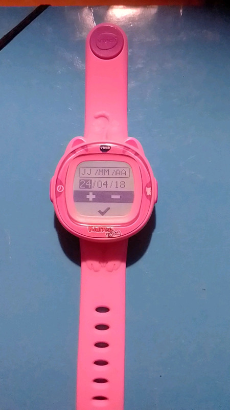 Jeu montre chat rose vtech fille