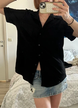 Black Shirt, marque: Vintage, état: Neuf sans étiquette, taille: S / 36 / 8, 5,00 €, 5,95 € Protection acheteurs incluse