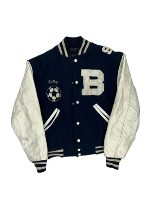 Andover Varsity Art Knitting Mills Varsity Jacket - Medium Navy Wool Blend, brand: ART Knitting Mills, condition: Good, size: M / UK 12-14, £64.99, £68.94 includes Buyer Protection Pro