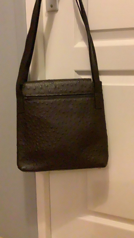 Sac Renouard marron cuir autruche Vinted