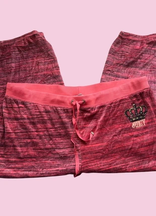 Juicy Couture Crown Pink Velour Pants - XL, marque: Juicy Couture, état: Très bon état, taille: XL / 42 / 14, 28,50 €, 30,63 € Protection acheteurs incluse