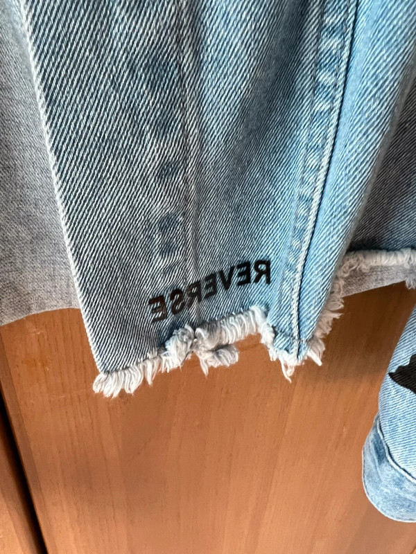 Giacca jeans best sale orgvsm