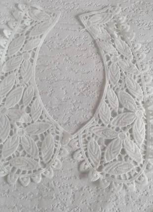 Col femme application applique pour vêtements, marca: BLANC, estado: Muito bom, €3.50, €4.38 inclui Proteção do Comprador