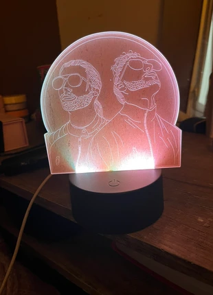 Lampe PNL, marque: creative 3D, état: Très bon état, 9,99 €, 11,19 € Protection acheteurs incluse
